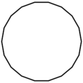 Regular octadecagon