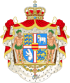 Royal coat of arms of Denmark (2024)