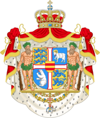 Royal coat of arms of Denmark (2024).svg