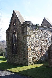 Section of Lasswade old kirk used as the Eldin vault