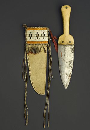 Sioux Knife and Sheath