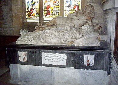 Smithson tomb chest, St John the Baptist church, Stanwick - geograph.org.uk - 2018824
