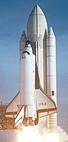 Space Shuttle Columbia launching cropped