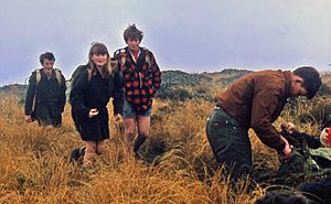 Spotswood College Tramping Club, Pouakai Ranges, Taranaki, New Zealand, 1969 - Flickr - PhillipC