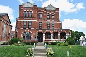 St. Joseph Cathedral Complex Cathedral Hill Historic District Buchanan Co MO Rectory main facade