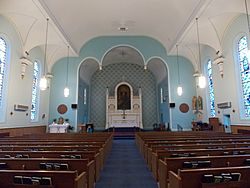 St. Mary's Church interior - Davenport, Iowa 01