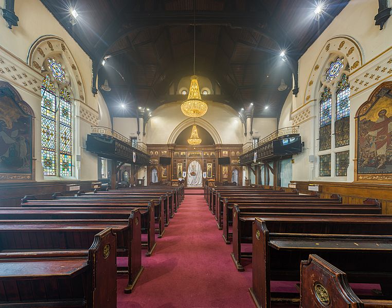 Image St Mark's Coptic Church Interior, London, UK Diliff