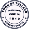 Official seal of Tolland, Massachusetts