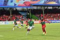 Topu Barman in action against Maldives in the 2021 SAFF Championship