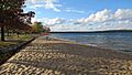 Traverse City State Park beach (Oct 2020)