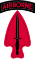 US Army Special Operations Command SSI