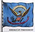 US Presidents Flag 1848 book