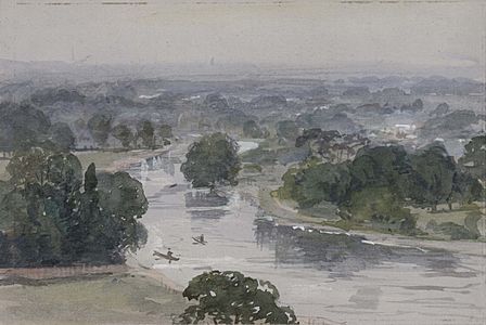 View from Star and Garter Richmond by Frances C. Fairman
