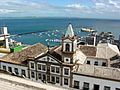 View over Harbour Area from Hotel Arthemis - Salvador - Brazil