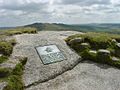 WW2 Memorial to the 43rd Wessex Division, Summit of Rough Tor, Bodmin Moor, Cornwall - geograph.org.uk - 29847