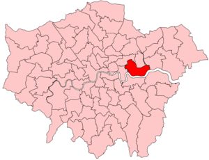 West Ham and Beckton 2023 Constituency.svg