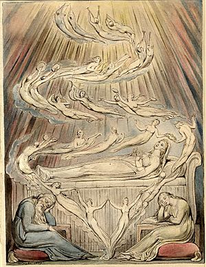 William Blake 'Queen Katharine's Dream', illustration to 'Henry VIII' 1809