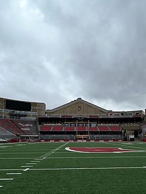 Wisconsin Fieldhouse from Camp Randall Stadium