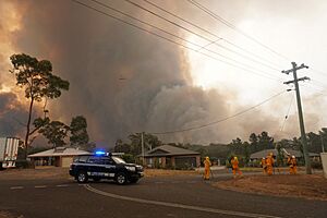 Yanderra Bushfire