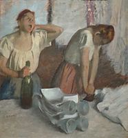 'Women Ironing' by Edgar Degas, Norton Simon Museum