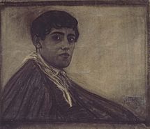 1909, Autorretrato, Julio Antonio