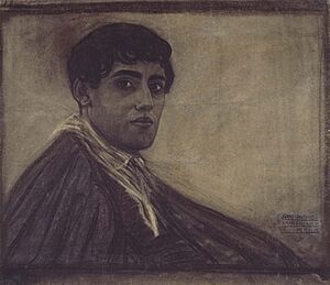 1909, Autorretrato, Julio Antonio
