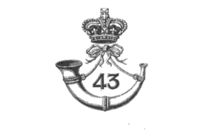 43rd Regiment of Foot Badge.png