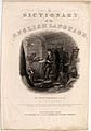 A Dictionary of the English Language Noah Webster title page