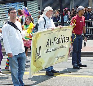 Al-Fatiha Muslim Gays - Gay Parade 2008 in San Francisco (2626954534)