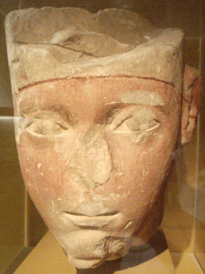 One of the few surviving three-dimensional representations of Amenhotep I contemporary to his reign, now in the Museum of Fine Arts, Boston.