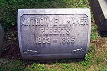 Anthony Ellmaker Roberts-Headstone