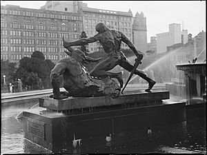 Archibald Fountain in Hyde Park, Sydney (4623129545)