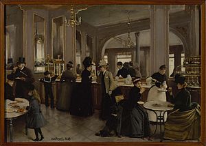 Béraud - La pâtisserie Gloppe, 1889