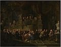 Balthasar Van den Bossche - The reception of Jan Karel de Cordes at the guild hall