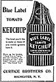 Blue Label Ketchup, 1898