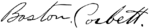 Boston Corbett signature.svg