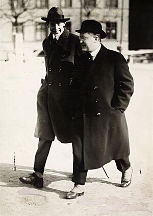 Brødrene Nordahl (1902-1943) og Harald (1894-1972) Grieg, 1922