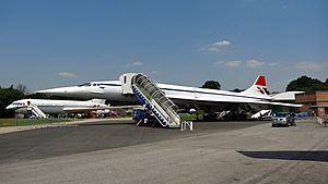 British Airways Concorde at Brooklands Museum
