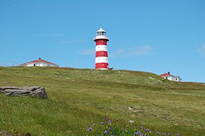 Cape Pine lighthouse