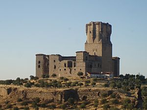 Castillo de Belalcázar, en la provincia de Córdoba. (España)