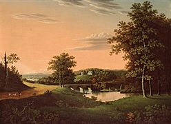 Charles B. Lawrence - Point Breeze, the Estate of Joseph Napoleon Bonaparte at Bordentown, New Jersey - 1987.170 - Art Institute of Chicago