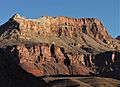 Cheops Pyramid from Bright Angel Trail