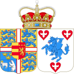 Coat of arms of Princess Marie of Denmark.svg