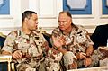 Colin Powell and Norman Schwarzkopf