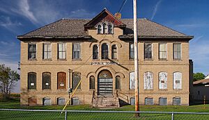 Comstock Public School sunny
