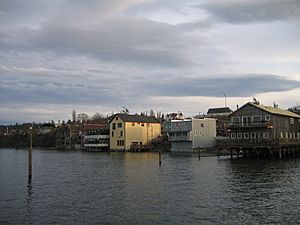 The waterfront of Coupeville