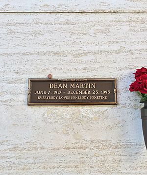 Dean Martin Grave
