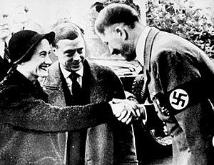 Duke and Duchess of Windsor meet Adolf Hitler 1937