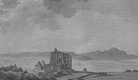 Dunure Castle, Ayrshire, 1789