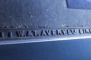 Edge of a weighbridge by W & T Avery 1910